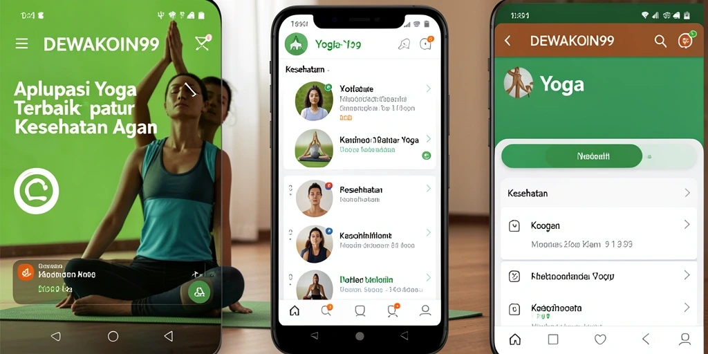 Tampilan antarmuka DEWAKOIN99 dengan fungsi Yoga yang intuitif.