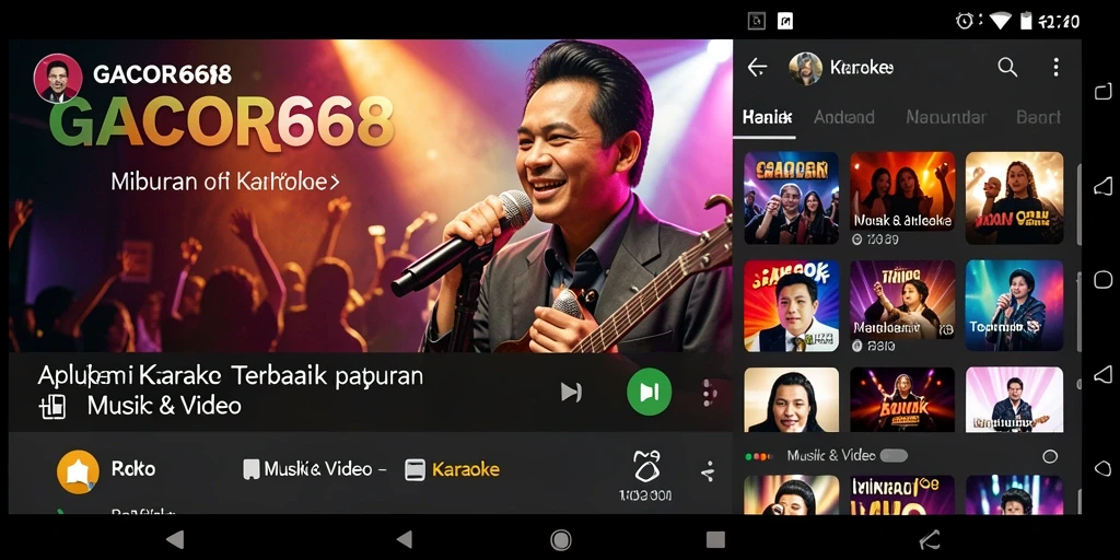 Antarmuka GACOR668 yang menarik untuk pengalaman karaoke yang menyenangkan.